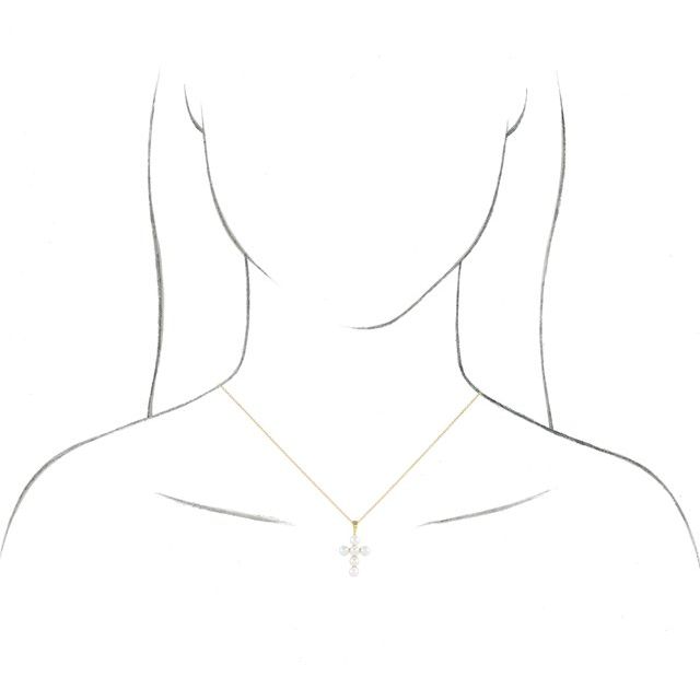 Pearl Rose Cross