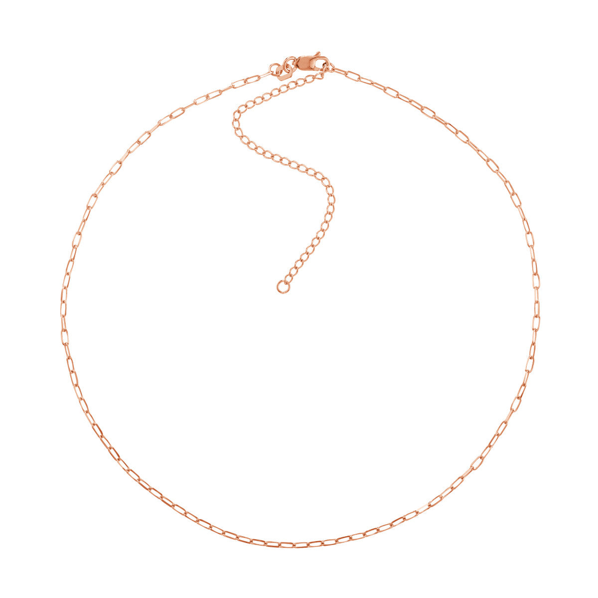 Rose Gold Petite Paper Choker
