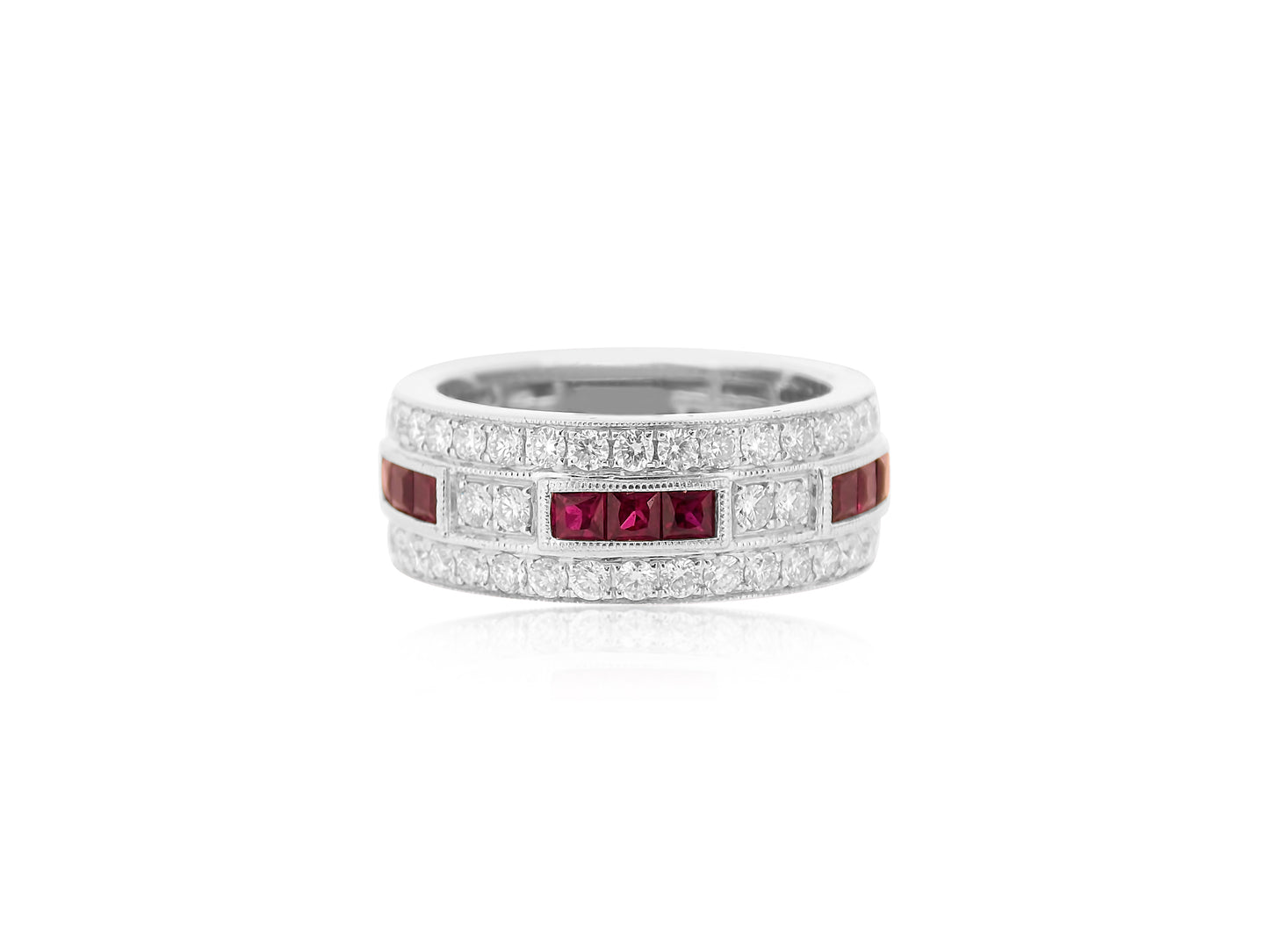 Ruby and Diamond Band