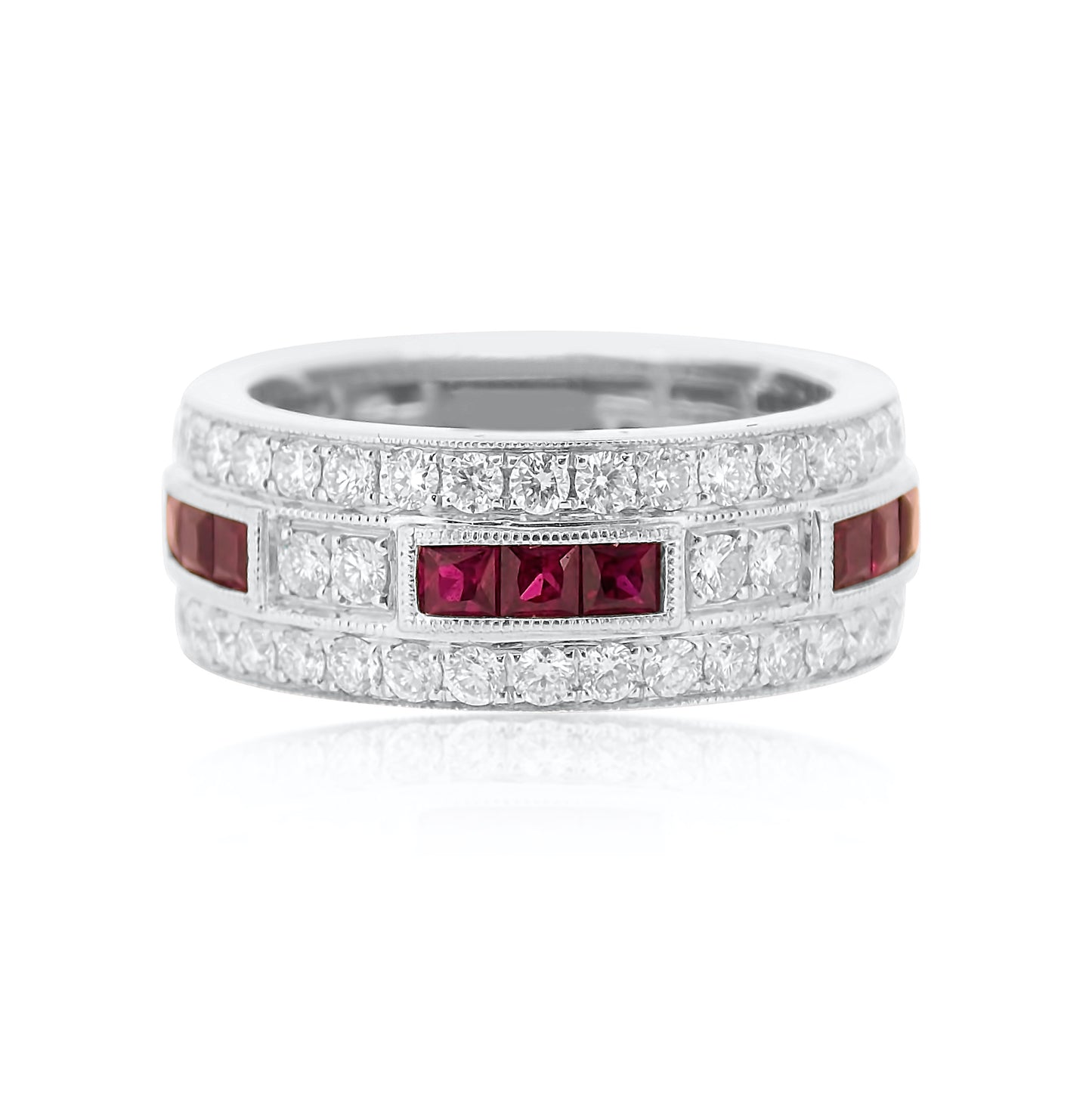 Ruby and Diamond Band