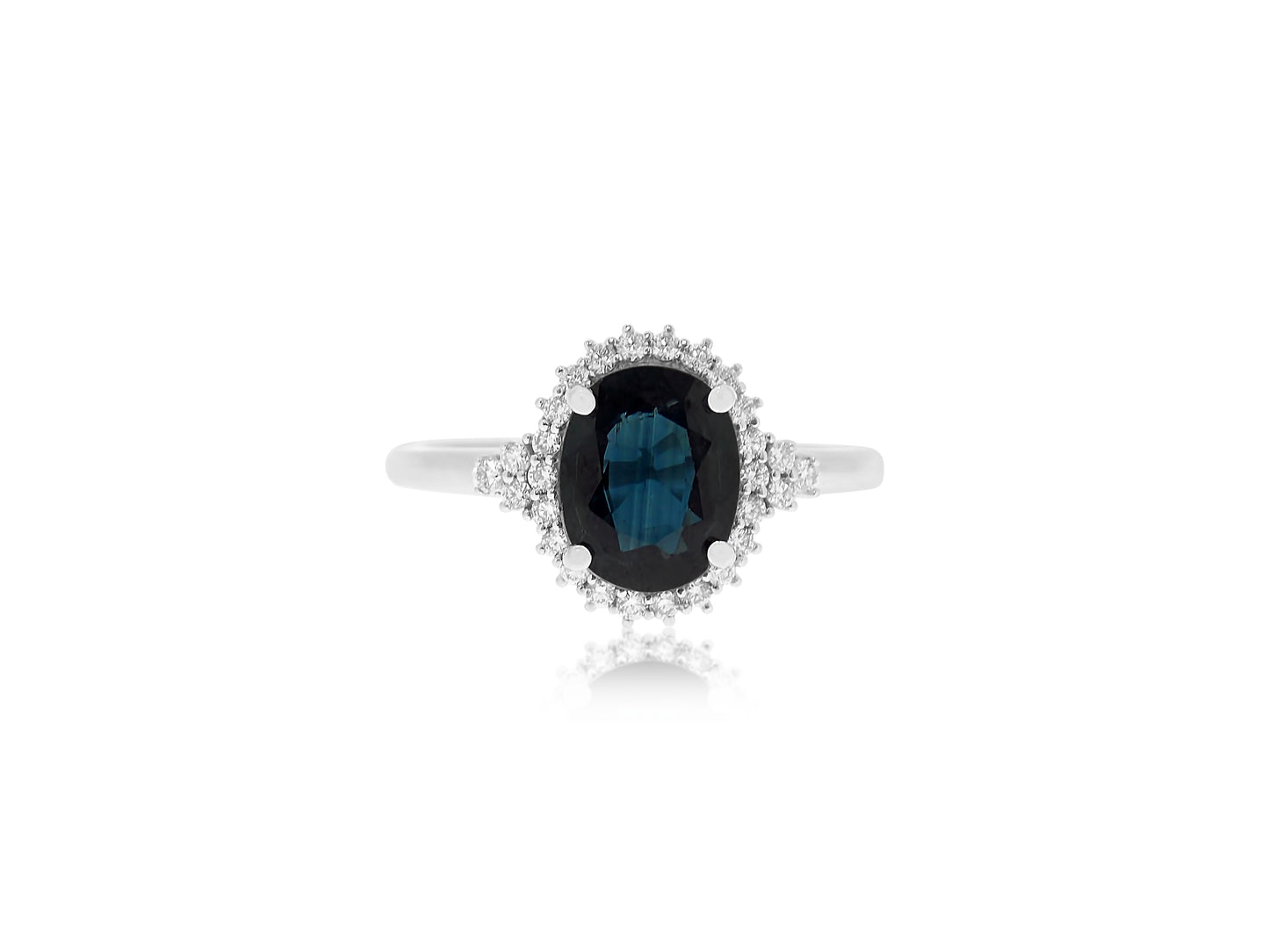 Sapphire and Diamond Ring