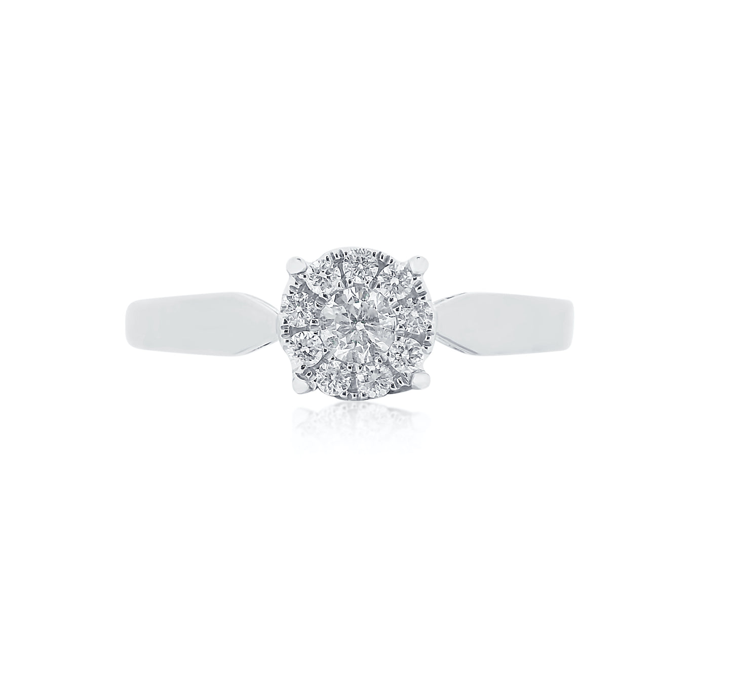 Cluster Diamond Ring