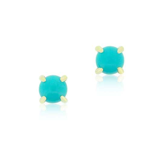Sleeping Beauty Turquoise in Gold