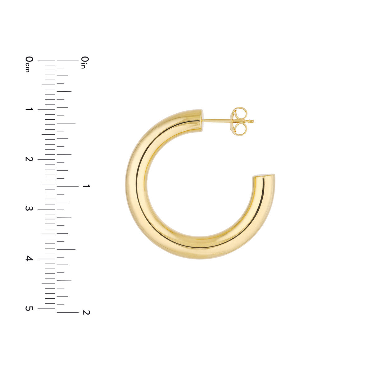 Fabulous Gold Hoops
