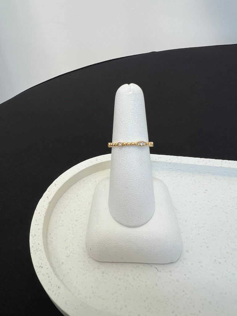 Asymmetrical Diamond Band