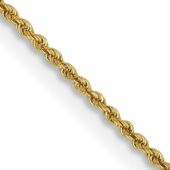 Diamond Rope Chain 10kt Gold