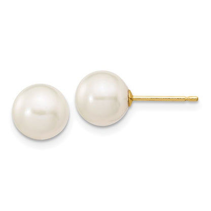 Freshwater Pearl Studs 7mm