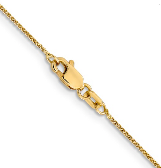 Spiga Style 10kt Yellow Gold Chain