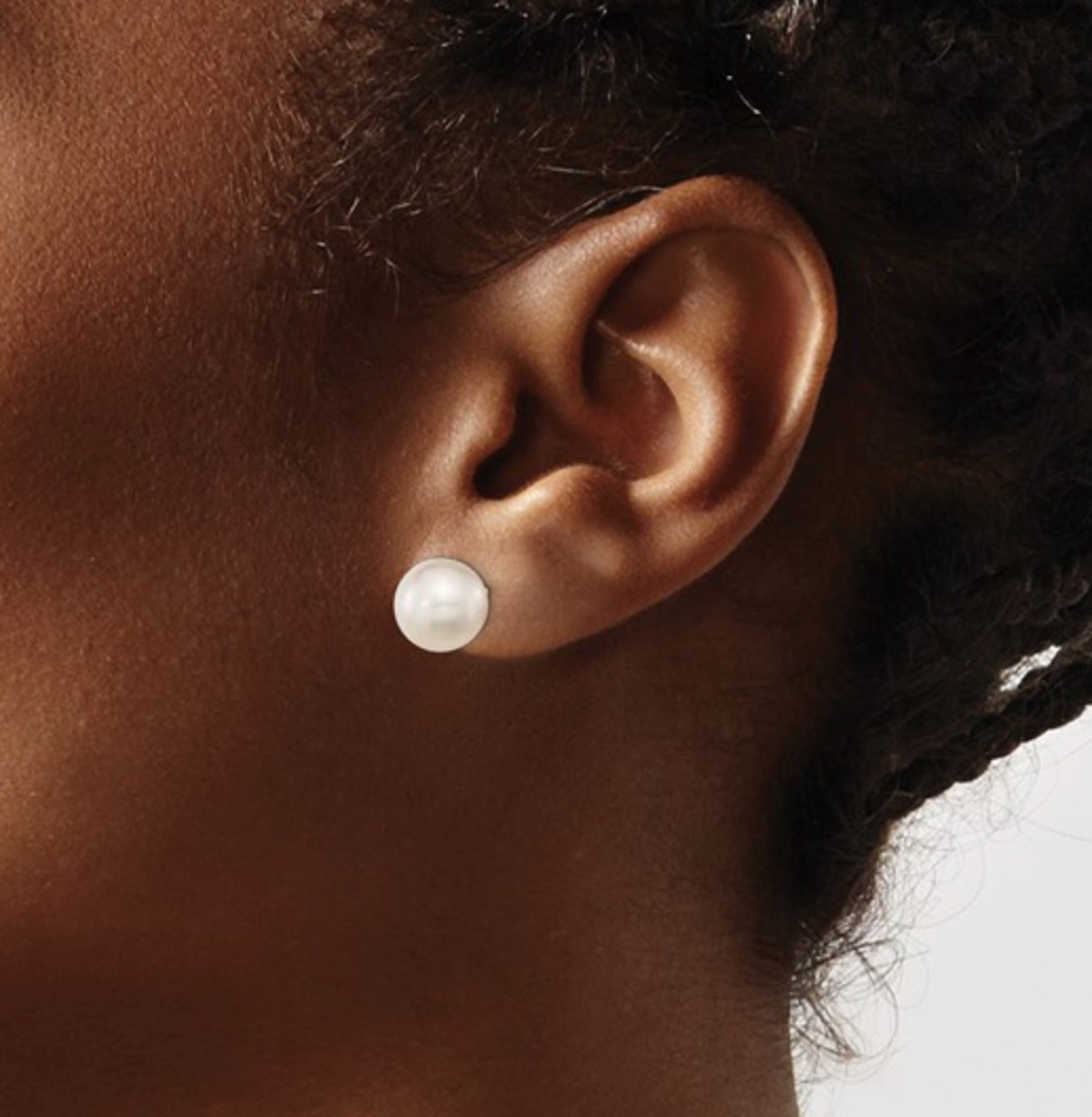 Freshwater Pearl 10mm Earrings