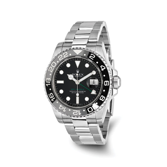 Pre-owned GMT Master II Black Dial