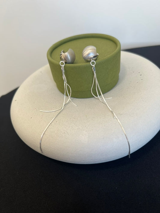 Shimmer Earrings - Ball Top