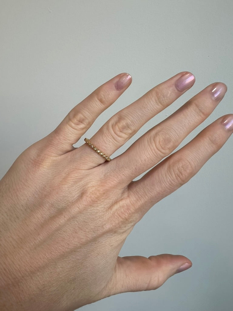 Marquise Style Diamond Eternity Band