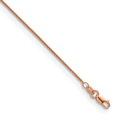 Rose Gold Italian Wheat Chain