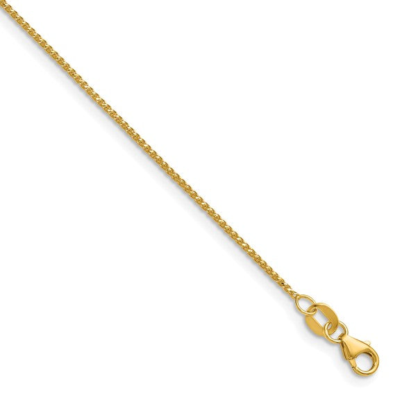 Gold Fine Wheat Chain