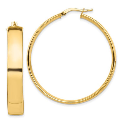 Large Gold Hoops