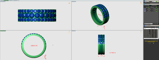 Triple Band Custom Ring