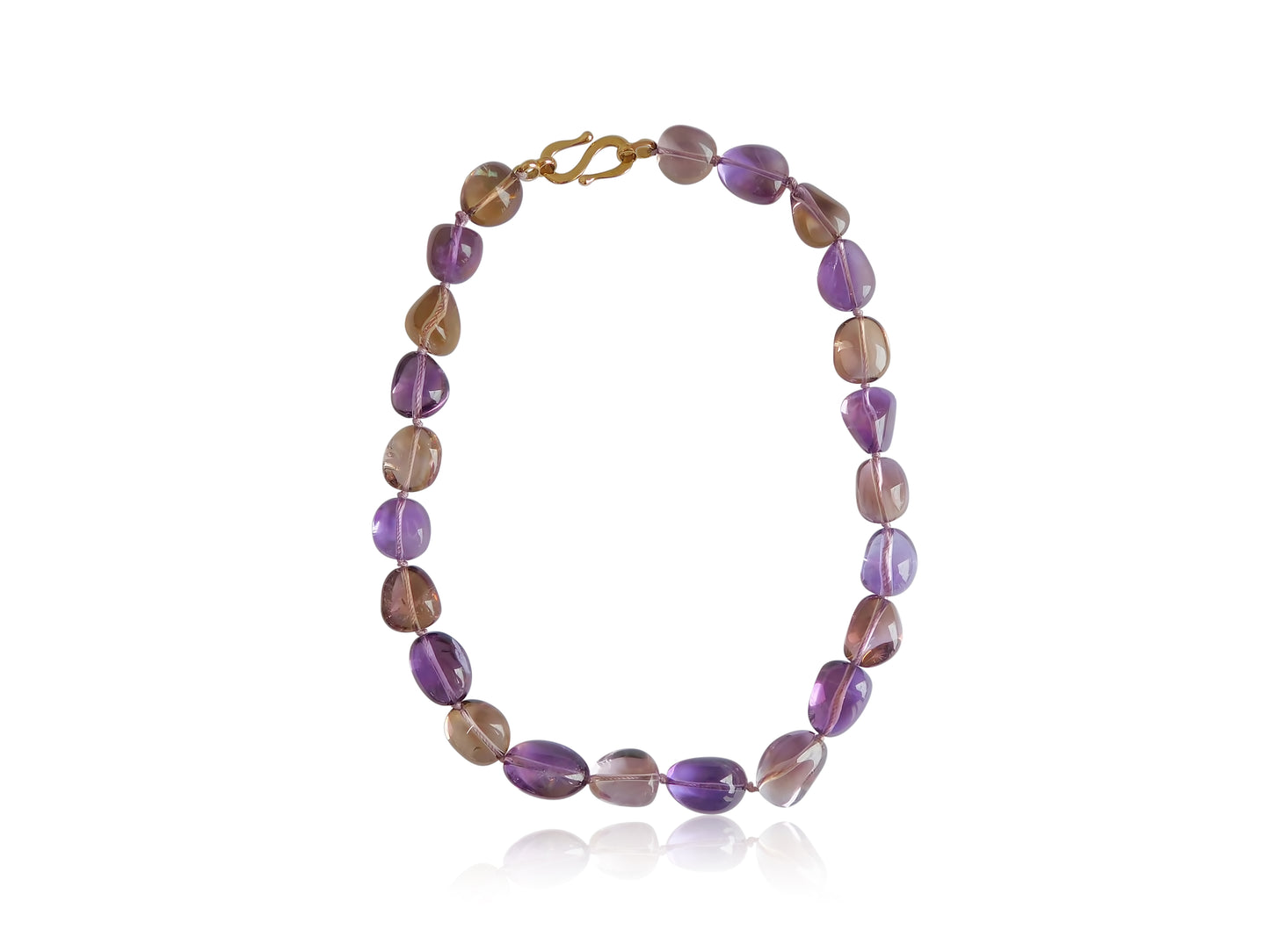 Ametrine 18kt Gold Necklace