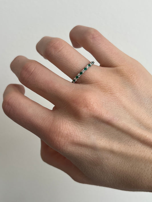 Emerald and Diamond Band