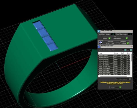 Men's Custom Gold and Diamond Ring