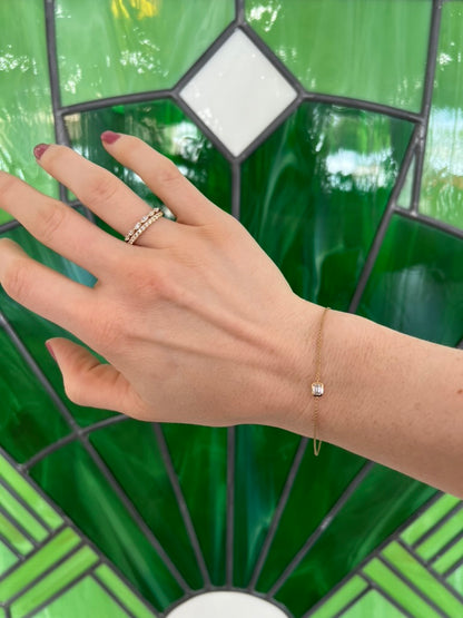 Emerald Diamond Bracelet