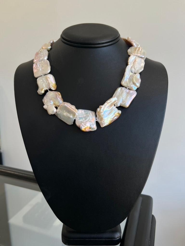 Freshwater Biwa Pearl Necklace