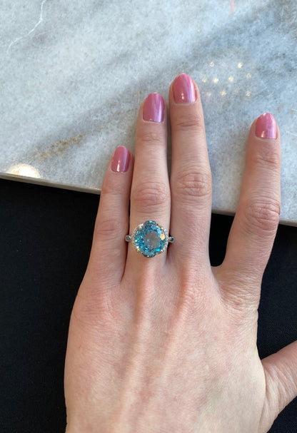 Topaz Cocktail Ring