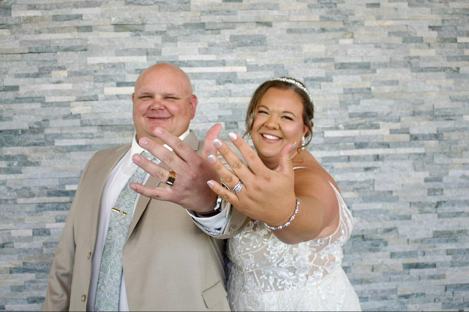 Men's Custom Gold and Diamond Ring