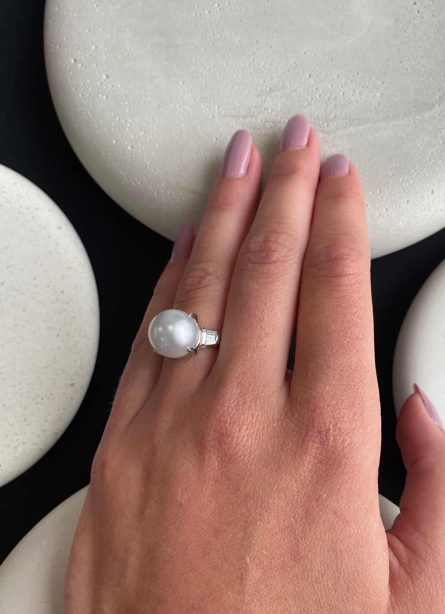 Lavish South Sea Pearl Ring