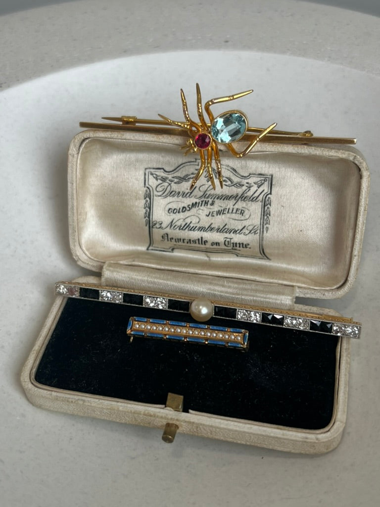 Vintage Spider Brooch