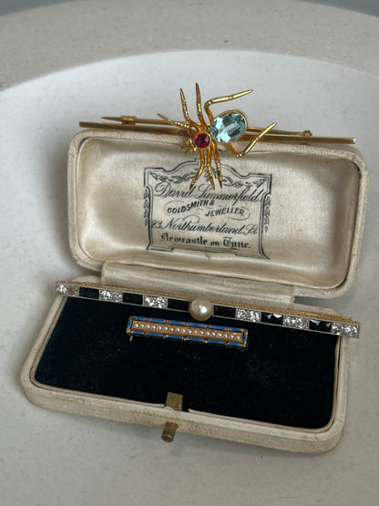 Vintage Spider Brooch