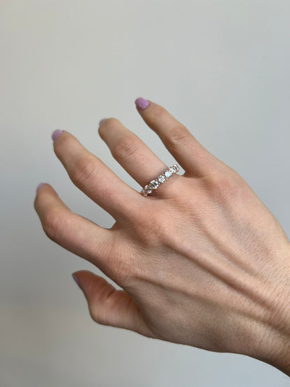 1.88 ct Lab Diamond 7 Stone Ring