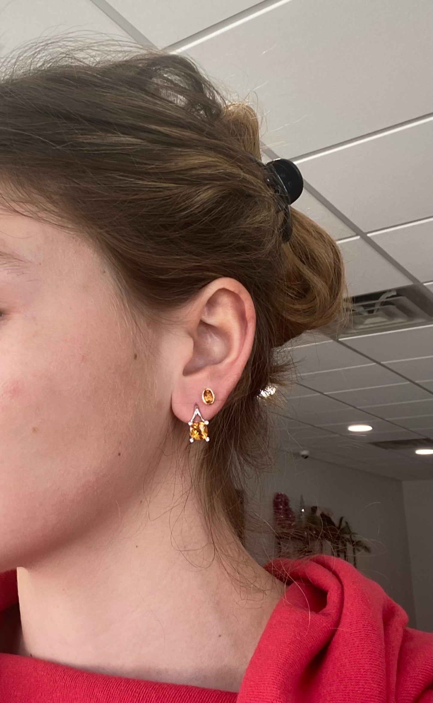 Citrine Drop Earrings