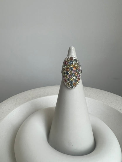 Multicolor Sapphire Ring