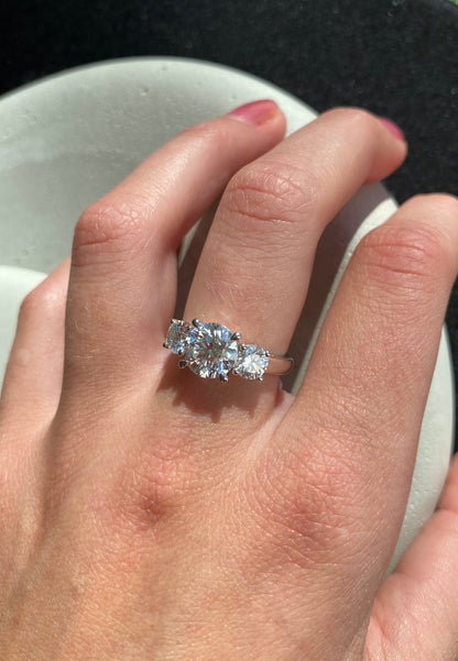 One carat Lab Diamond Engagement Ring