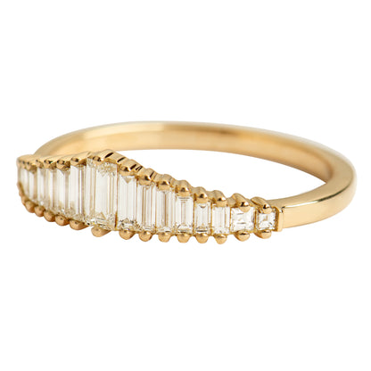 Art Deco Diamond Tiara Ring