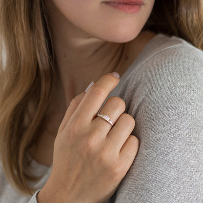 Art Deco Diamond Tiara Ring