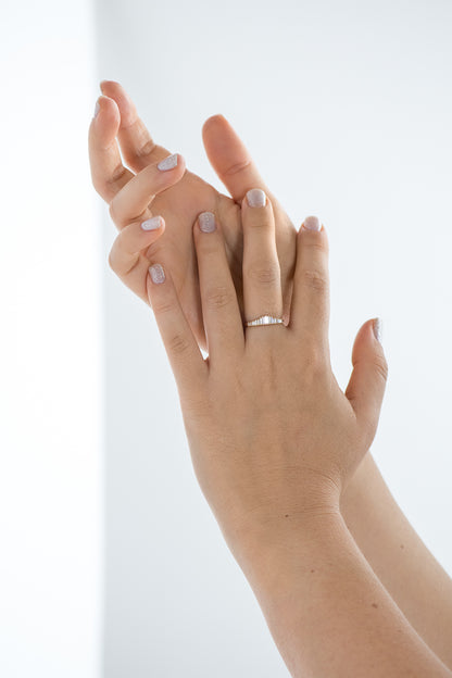 Art Deco Diamond Tiara Ring