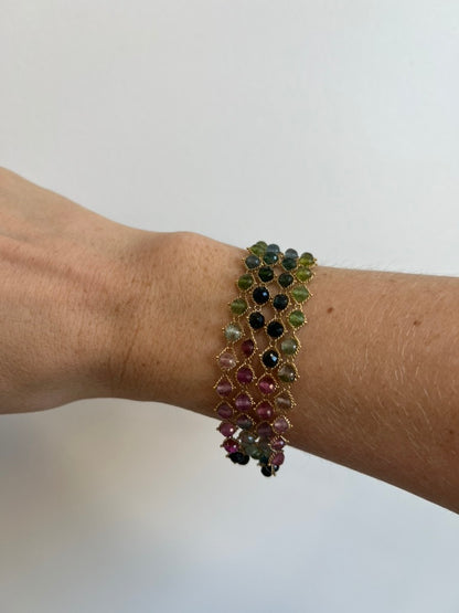 Watermelon Tourmaline Necklace