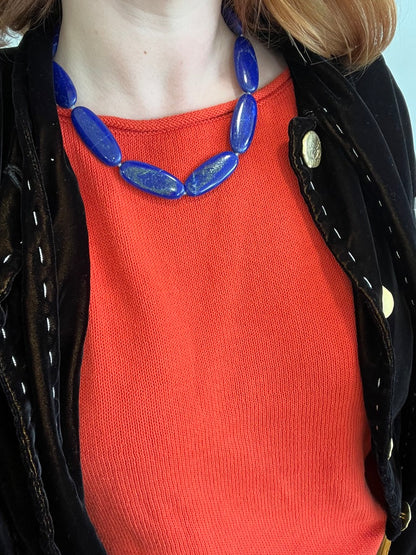 Lapis and Labradorite Necklace