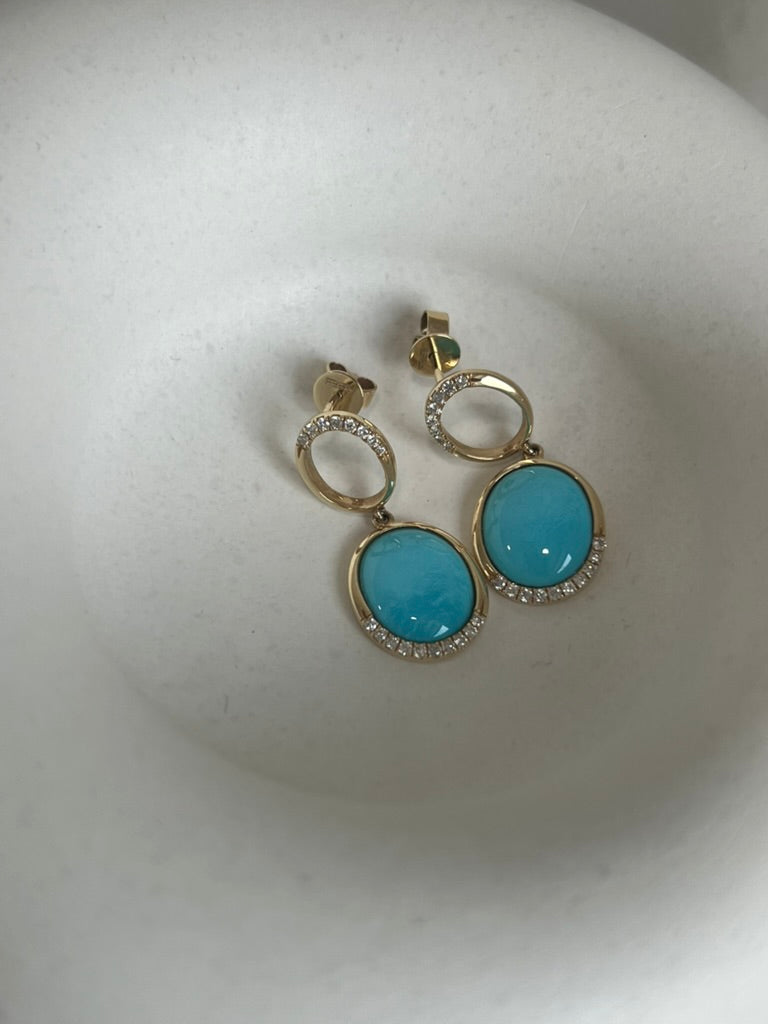 Turqouise Dangle Earrings