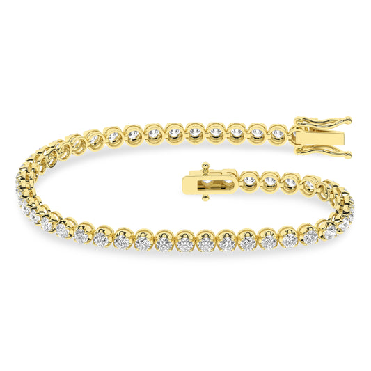 3 carat Lab Diamond Tennis Bracelet