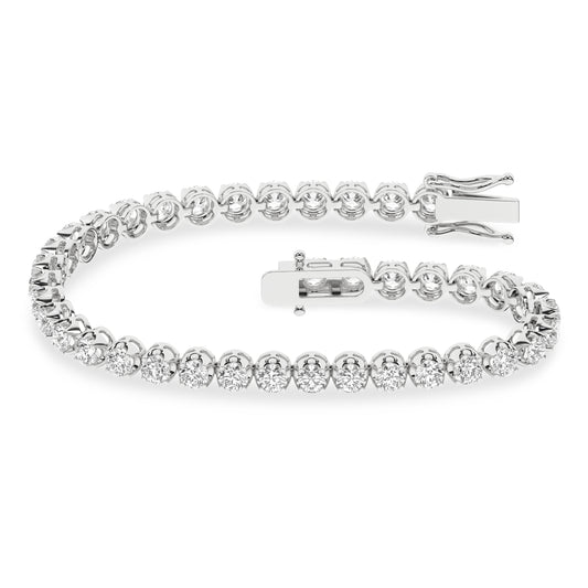 5 carat Lab Diamond Tennis Bracelet