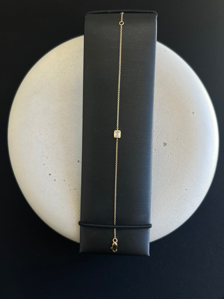 Emerald Diamond Bracelet