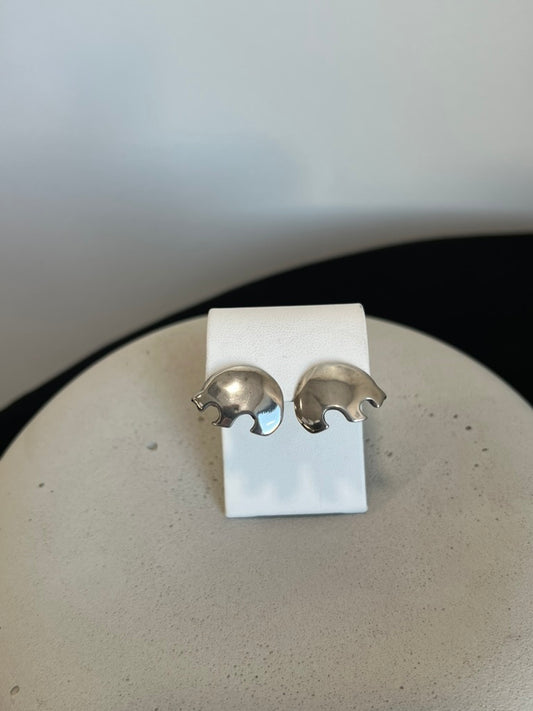 Large Sterling Silver Bears
