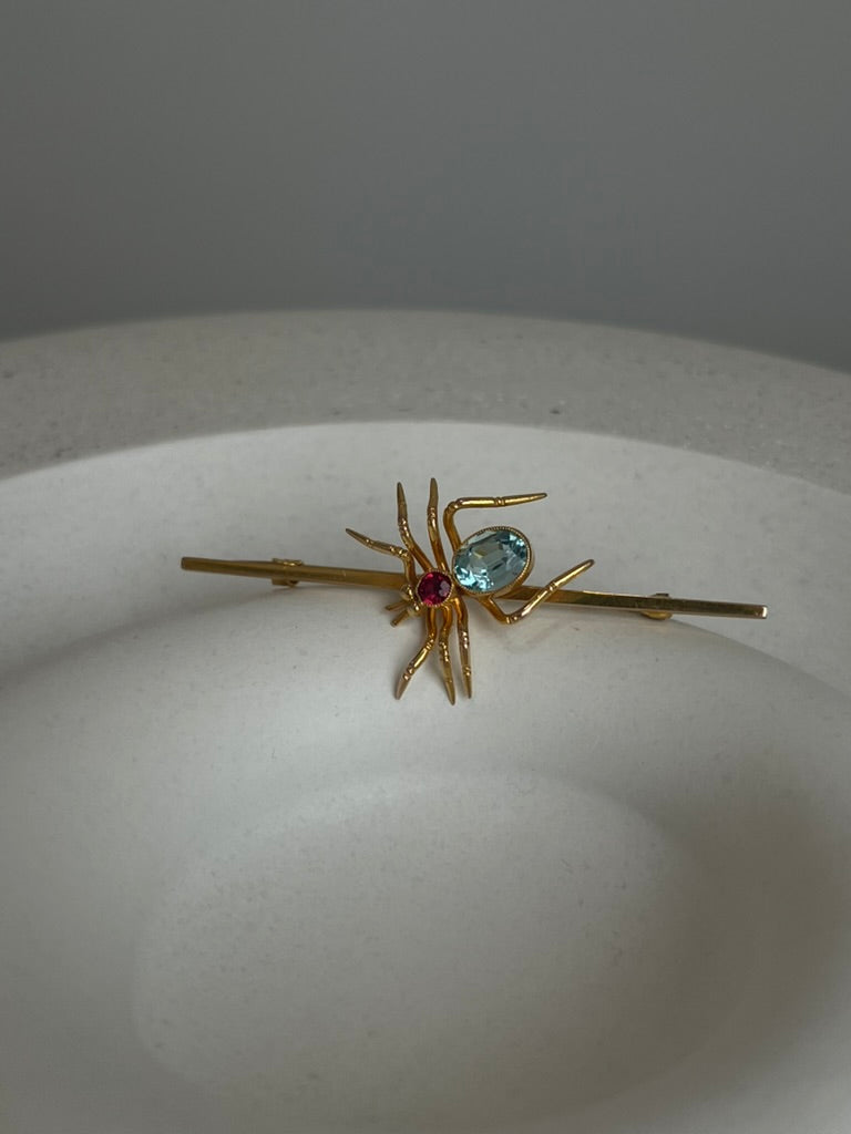 Vintage Spider Brooch