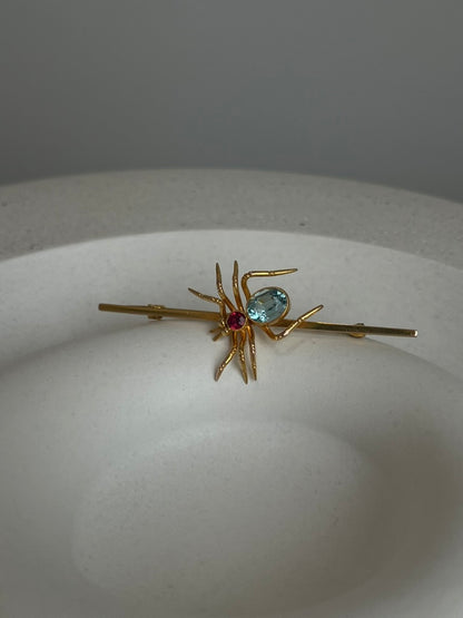Vintage Spider Brooch