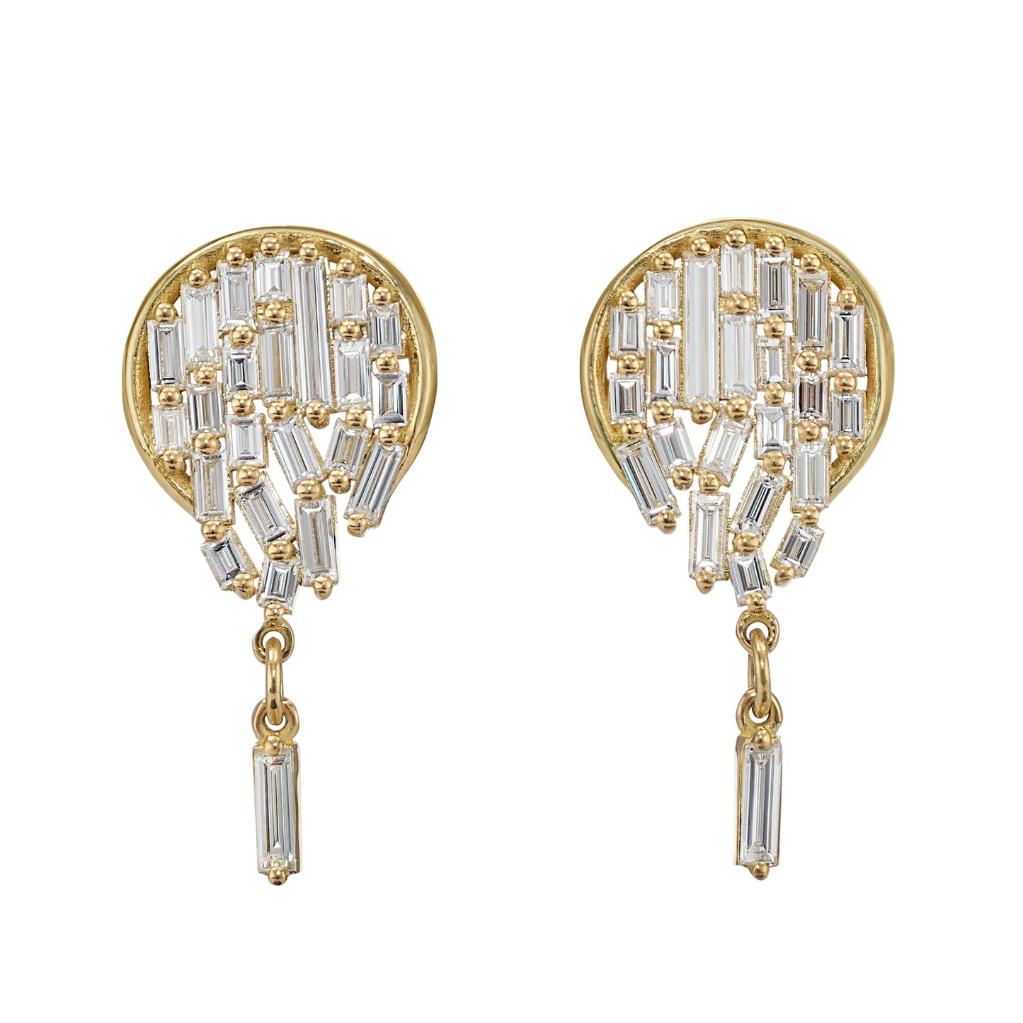 Diamond Mosaic Earrings