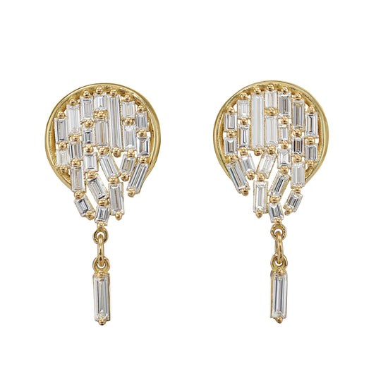 Diamond Mosaic Earrings