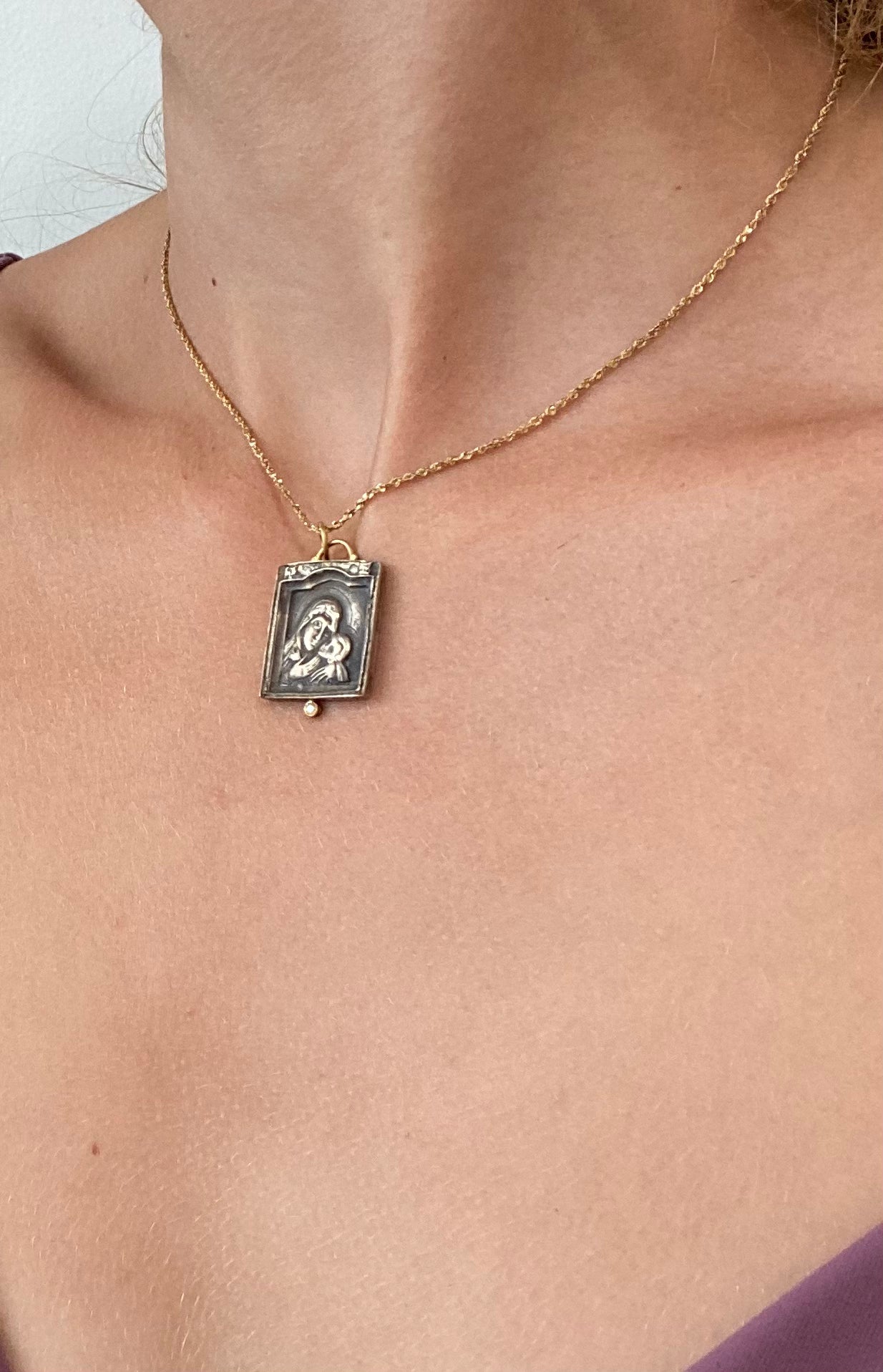 Mother Child Pendant