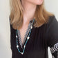 Baroque Pearl and Apatite Necklace